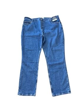 NWT Abercrombie & Fitch Curve Love The 90’s Slim Straight Ultra High Rise Sz 22S